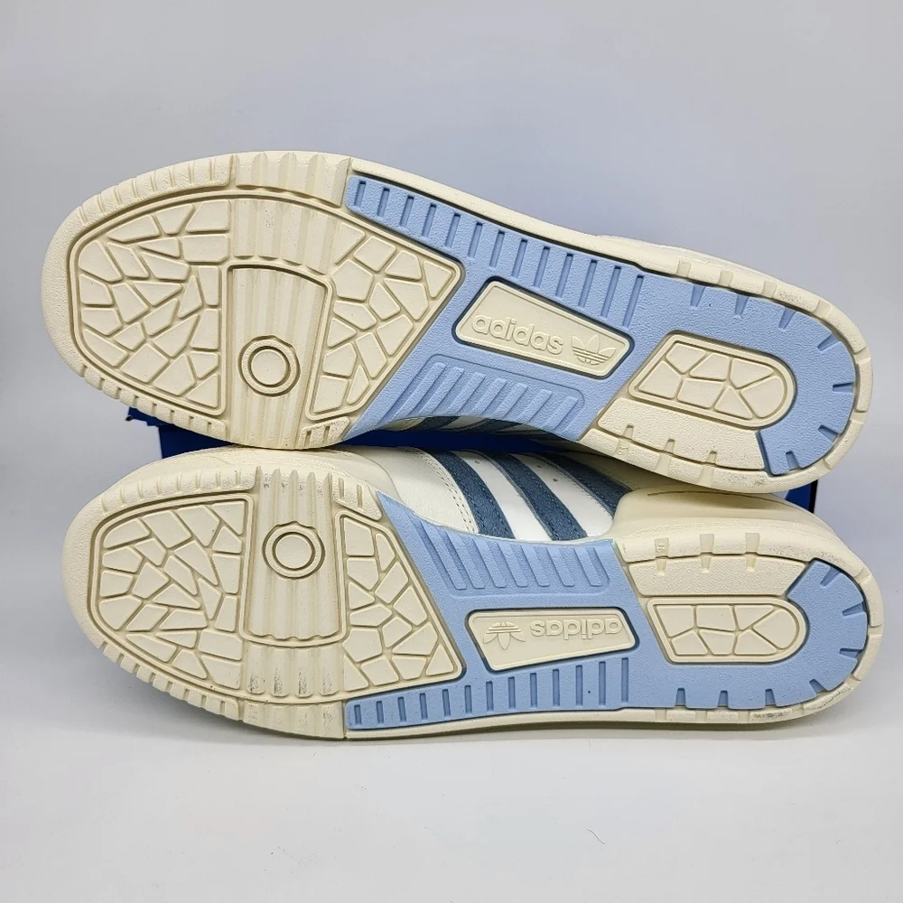 New Adidas Rivalry Low 86 'Off White Clear Sky Pony-Hair' Men's Shoes Size 10 - Picture 7 of 9